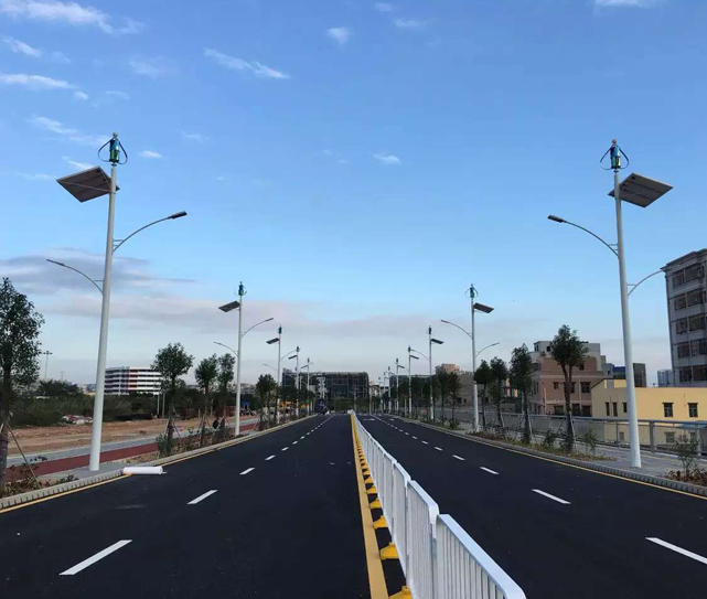 西藏風光互補太陽能路燈